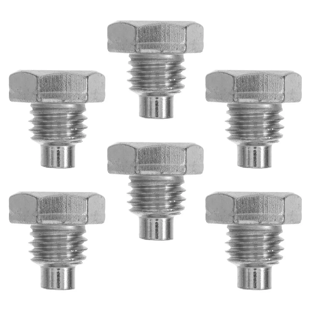 

6pcs Jack Pole Lever Screws For Horizontal Jacks Durable Iron Replacement Parts Compact Design Floor Jack Handle Bolts Saddle