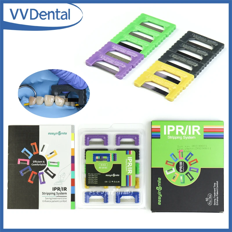 

VVDental IPR ортодонтия для зачистки стоматологический набор межпроксимальные редукционные полоски польская зубная эмаль уменьшает зубчатую пилу автоклаваб