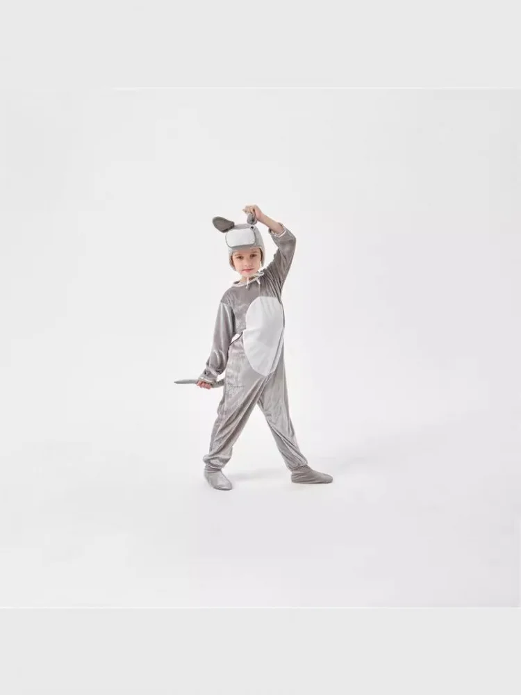 

Костюм для выступлений на Хэллоуин, ленивый ослик, детская кожа животного, ослик, игра для малышей, одежда для выступлений, полиэстер с высокой талией