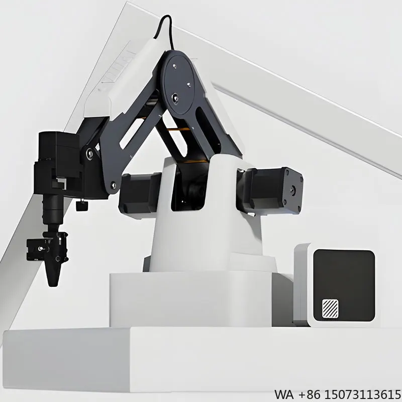 Collaborative 4-Axis Desktop Micro Robotic Arm Kit for Education and Robot Arm Training