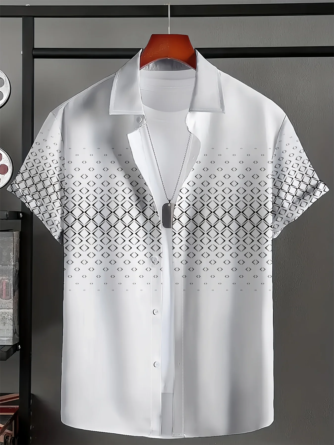 

2026 Summer Men's Shirt - 3D Printed Design Breathable Lightweight Stylish and Comfortable Outdoor Men's Fashion