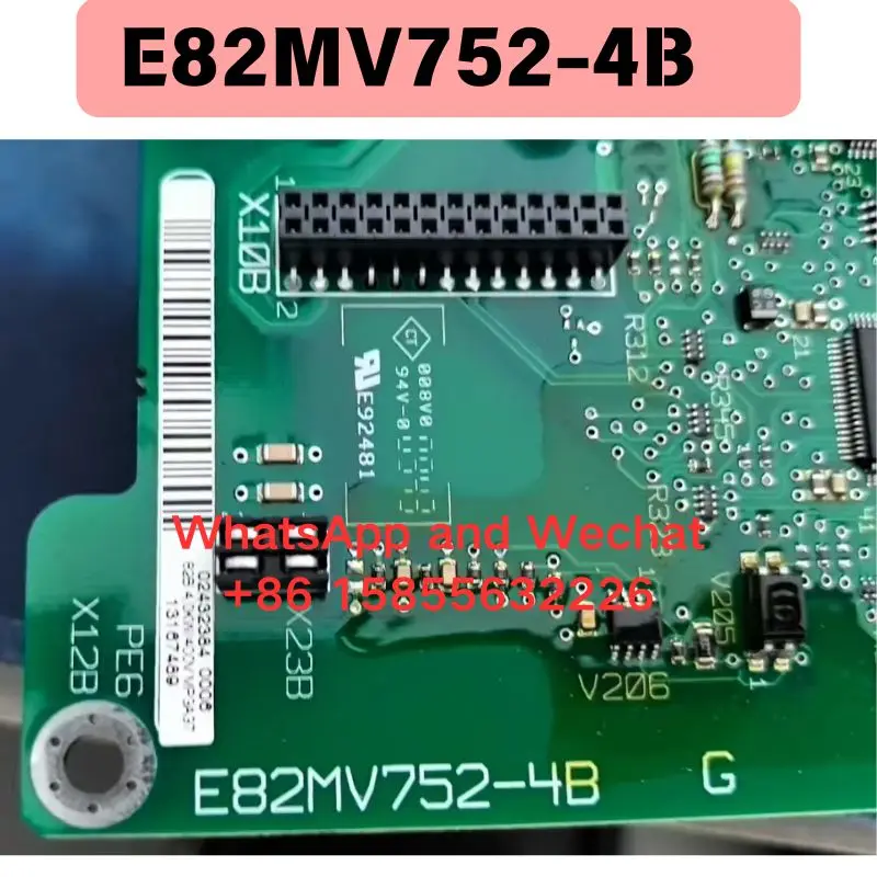 Used OEM disassembled parts E82MV752-4B Explosion proof frequency converter drive board 4KW Functional test OK