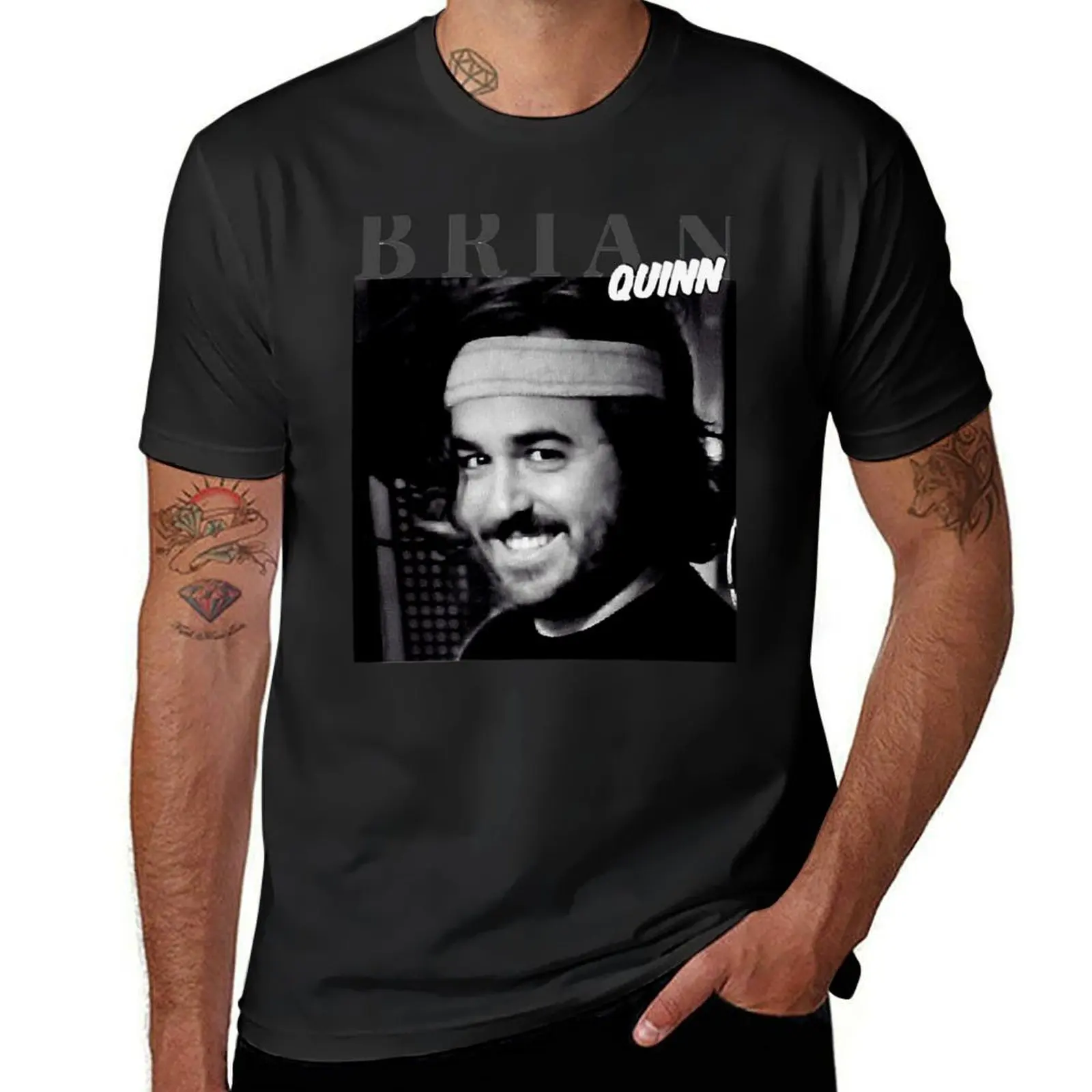 Brian Quinn T-Shirt heavyweights korean fashion sports fans tees men clothing