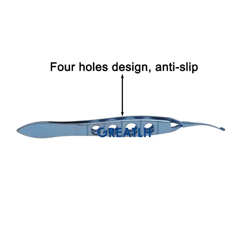 Nucleus Fragment Forcep Titanium Alloy Nucleus Removal Forceps Ophthalmic Surgical Instrument
