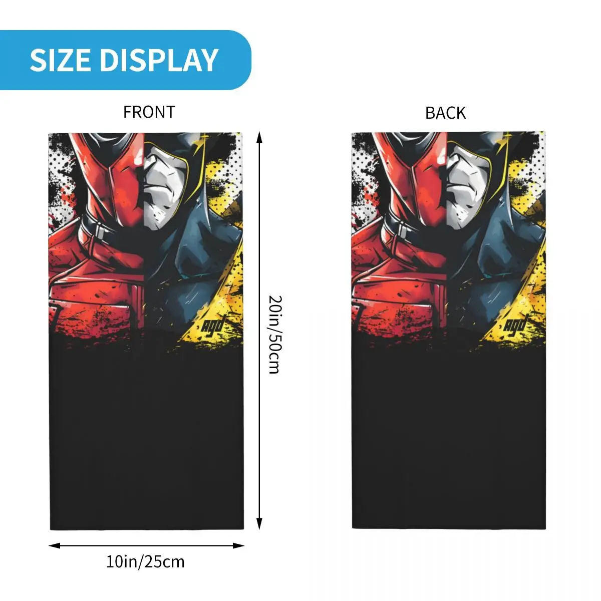 Popularne filmy Deadpool i Wolverine Bandana Ochraniacz na szyję Motocross Szalik na twarz Maska rowerowa Piesze wycieczki Unisex Dorosły Zmywalny