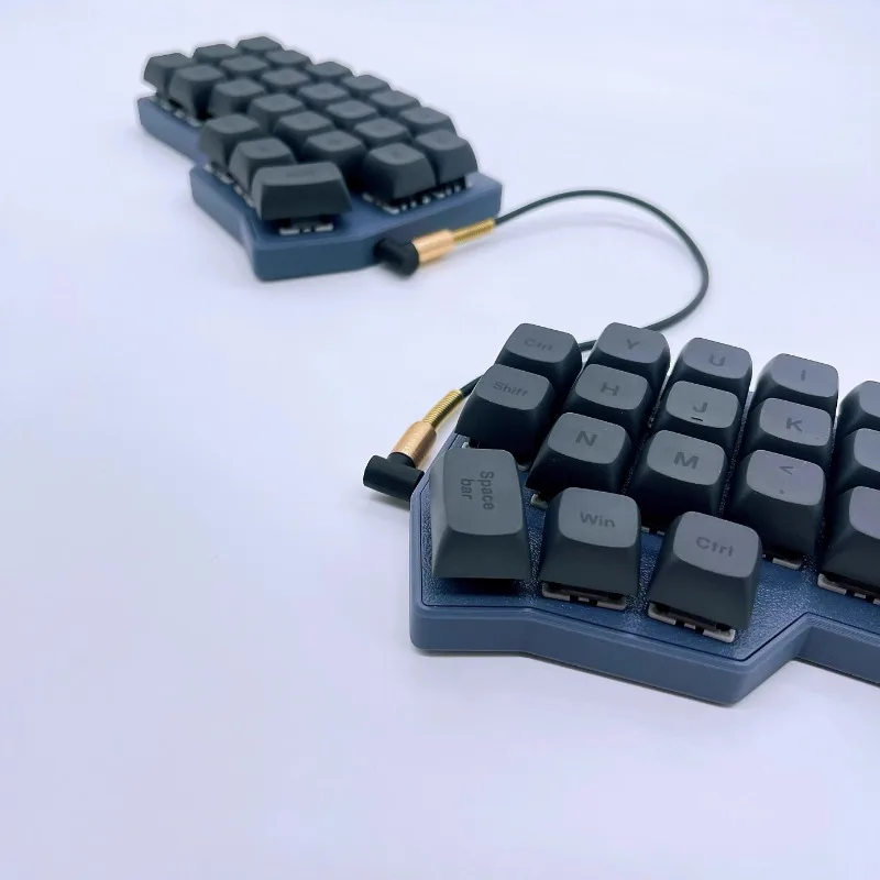 CORNE V4 แยกคีย์บอร์ดการปรับแต่งคีย์บอร์ด Dual Hand Split Ergonomic QMK แยก Hot Plug RGBVIAL แป้นพิมพ์มือซ้ายและขวา