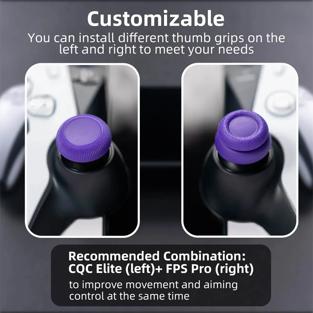 6 Pcs Non-Slip Joystick Thumb Stick Grip Caps Game Controller Joystick Caps Cover Compatible For PS Portal Controller