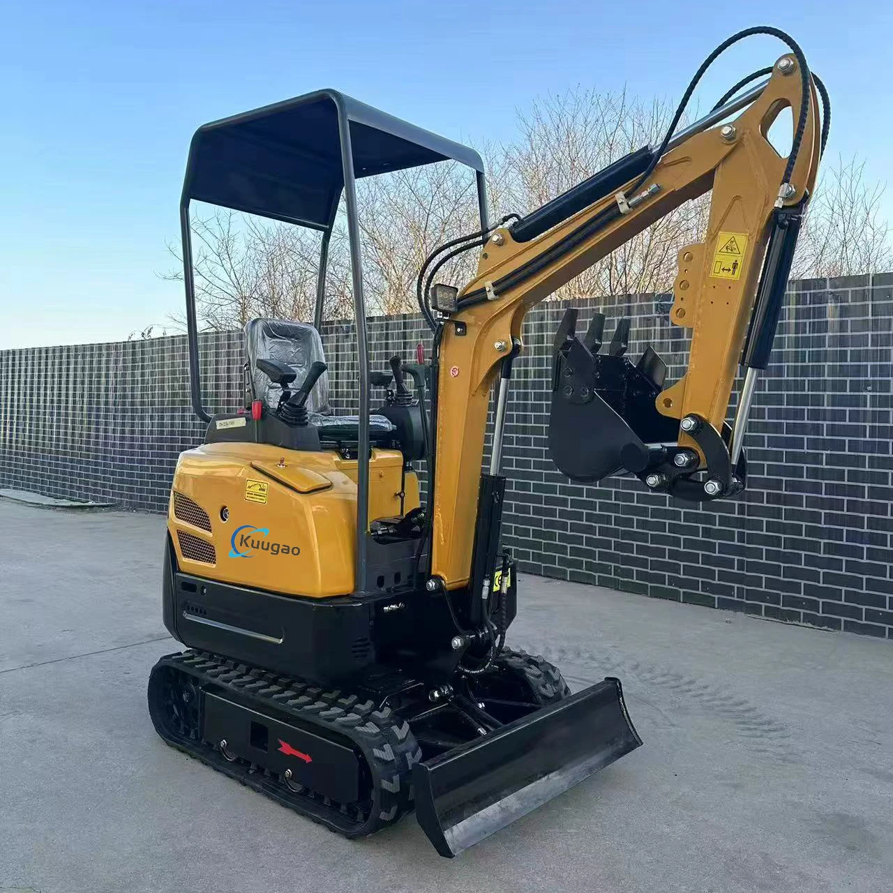 Mini Excavator 1.5 Ton Free Shipping Mini Hydraulic Excavator Chinese Micro Digger Minibagger Yanmar Micro Bagger Diesel Digger
