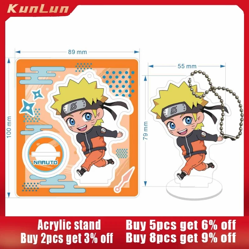 

Naruto Japanese Anime Peripherals Uzumaki Naruto Acrylic Stand Collectible Desk Ornaments Creative Birthday Gift for Friends
