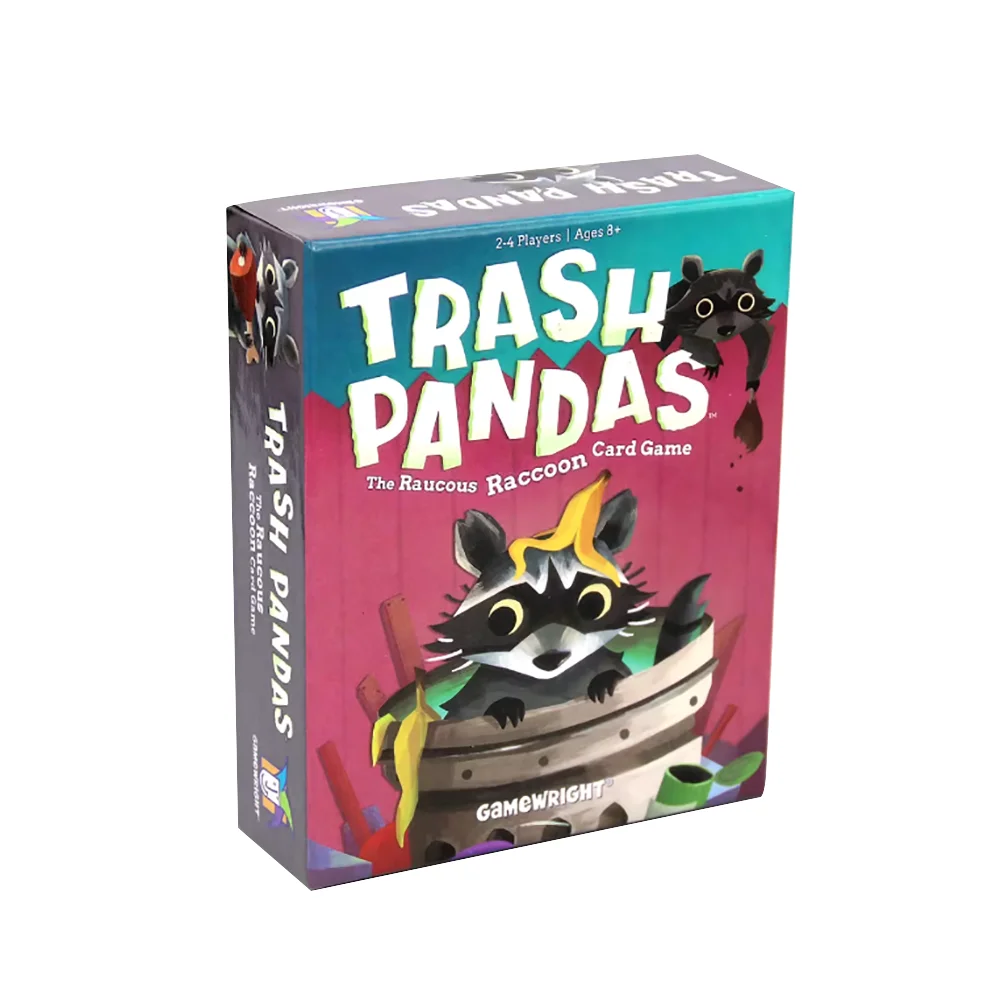 

Trash Pandas – The Ultimate Fast-Paced Family Card Game of Trash and Treasures