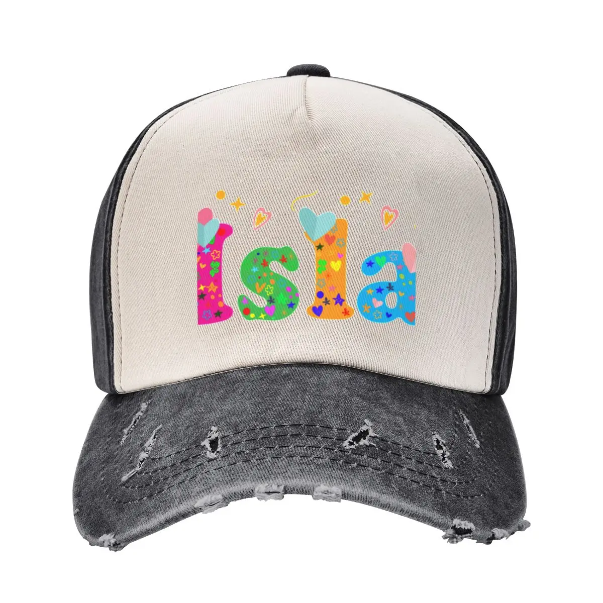 

Isla Baseball Cap Christmas Hat black sun hat Men Women's