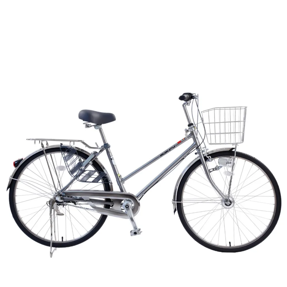 

steel inner three-speed bicycle grinding induction double oblique retro commuter self