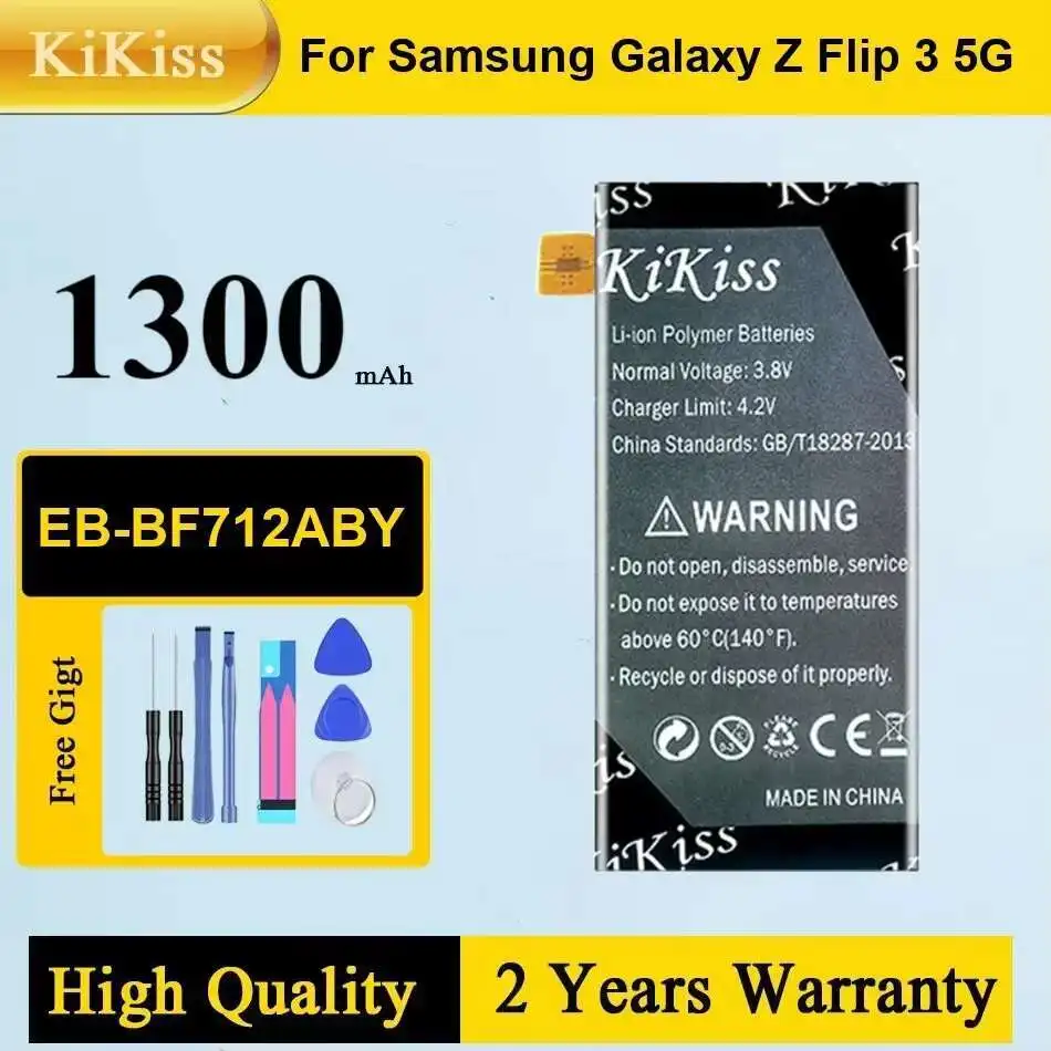 

EB-BF712ABY Аккумулятор для мобильного телефона Samsung Galaxy Z Flip3 Flip 3 5G F7110 SM-F711B