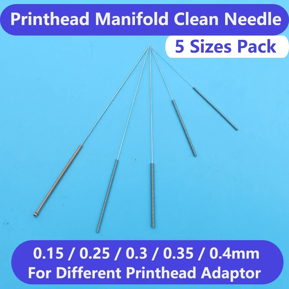 Printhead Manifold Adaptor Clean Tool Thin Needle Unblock Repair For Epson L1800 L805 XP600 DX4 DX5 DX6 DX7 i3200 4720 DTF UV