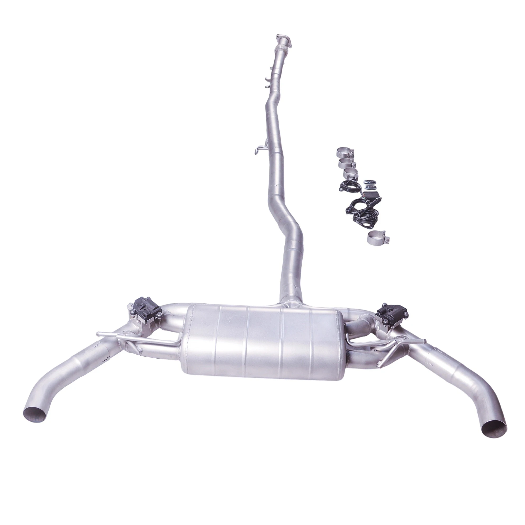 

Suitable for 2019~2024 Mercedes-Benz A35 W177 catback exhaust muffler, upgraded 304 stainless steel remote valve exhaust system