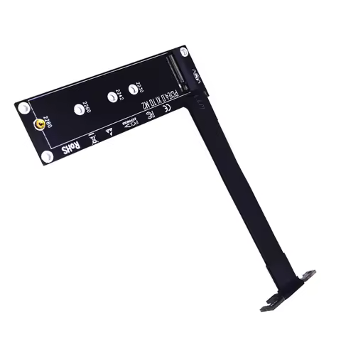 TISHRIC PCIE 1X To M2 NVME SSD Adapter Card NVME Protocol PCI-E 3.0 X1 M.2 Converter For 2230 2242 2260 2280 M.2 NVME Hard Disk