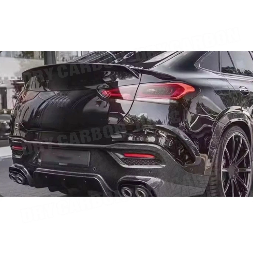 

Карбоновый спойлер-«утиный хвост» на крышку багажника для Mercedes-Benz GLE Class C167 GLE350 GLE53 63 AMG Coupe 2020-2023, элементы обвеса из FRP