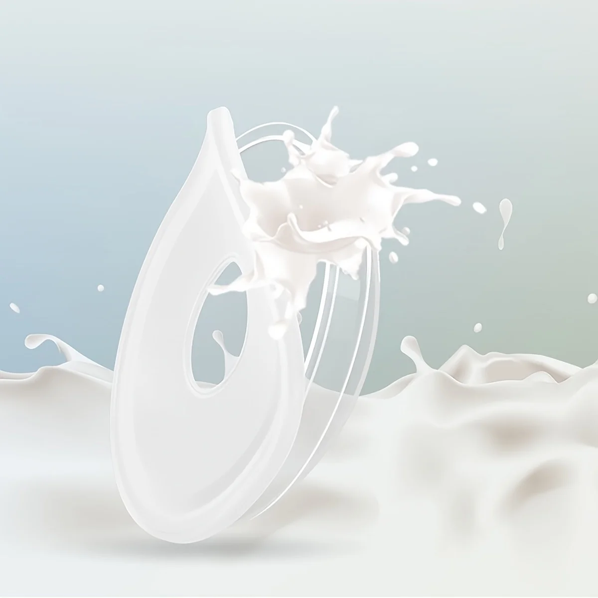 2-حزمة من وسادات تجميع حليب الثدي يمكن ارتداؤها، محمولة قابلة لإعادة الاستخدام لجامعي الحليب، مريحة وبسيطة لصائد الحليب للأمهات المرضعات #5