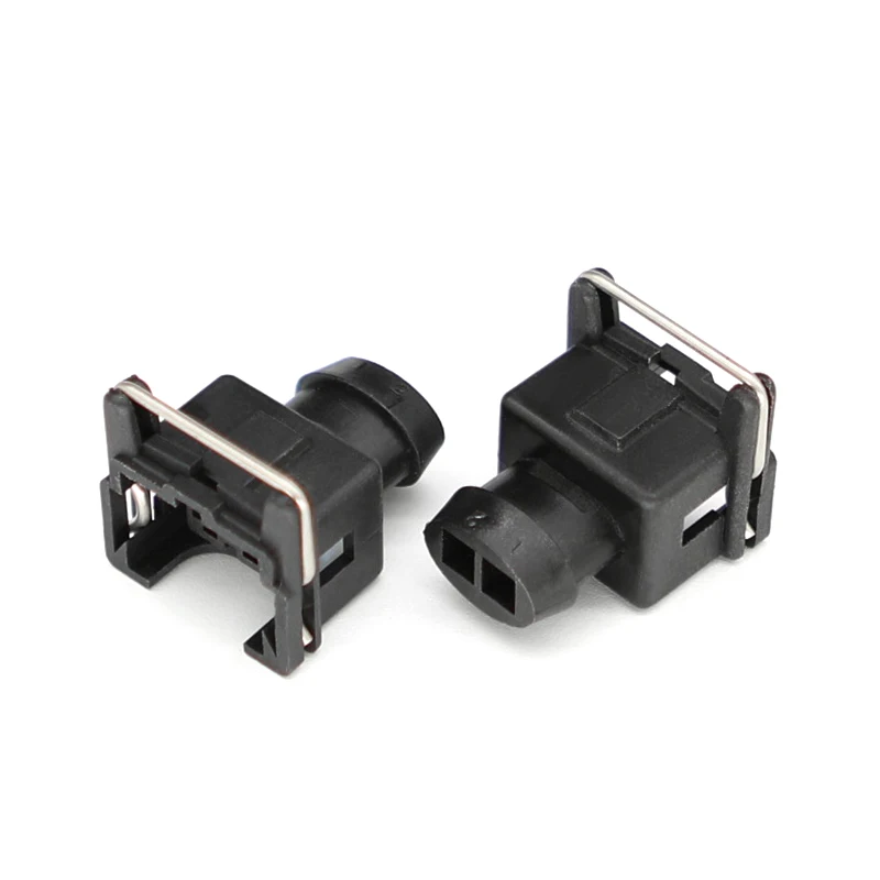 2Pin 827551-3  AMP  Automotive Waterproof Connector 3.5mm Female Cable Connector plug  DJ70227A-3.5-21