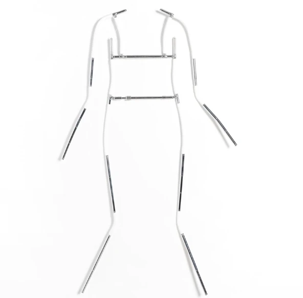 

Dress Photography Styling Stand Invisible Telescopic Hanger