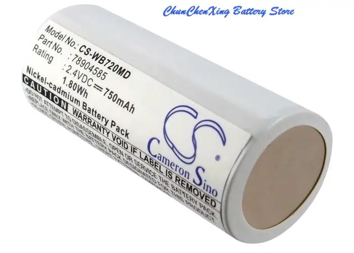 Cameron Sino 750mAh Medical Battery for Welch-Allyn 60700, 60713, 70000, 70200, 70500, 707, 70700,70710,70715,70720, 70750,70751