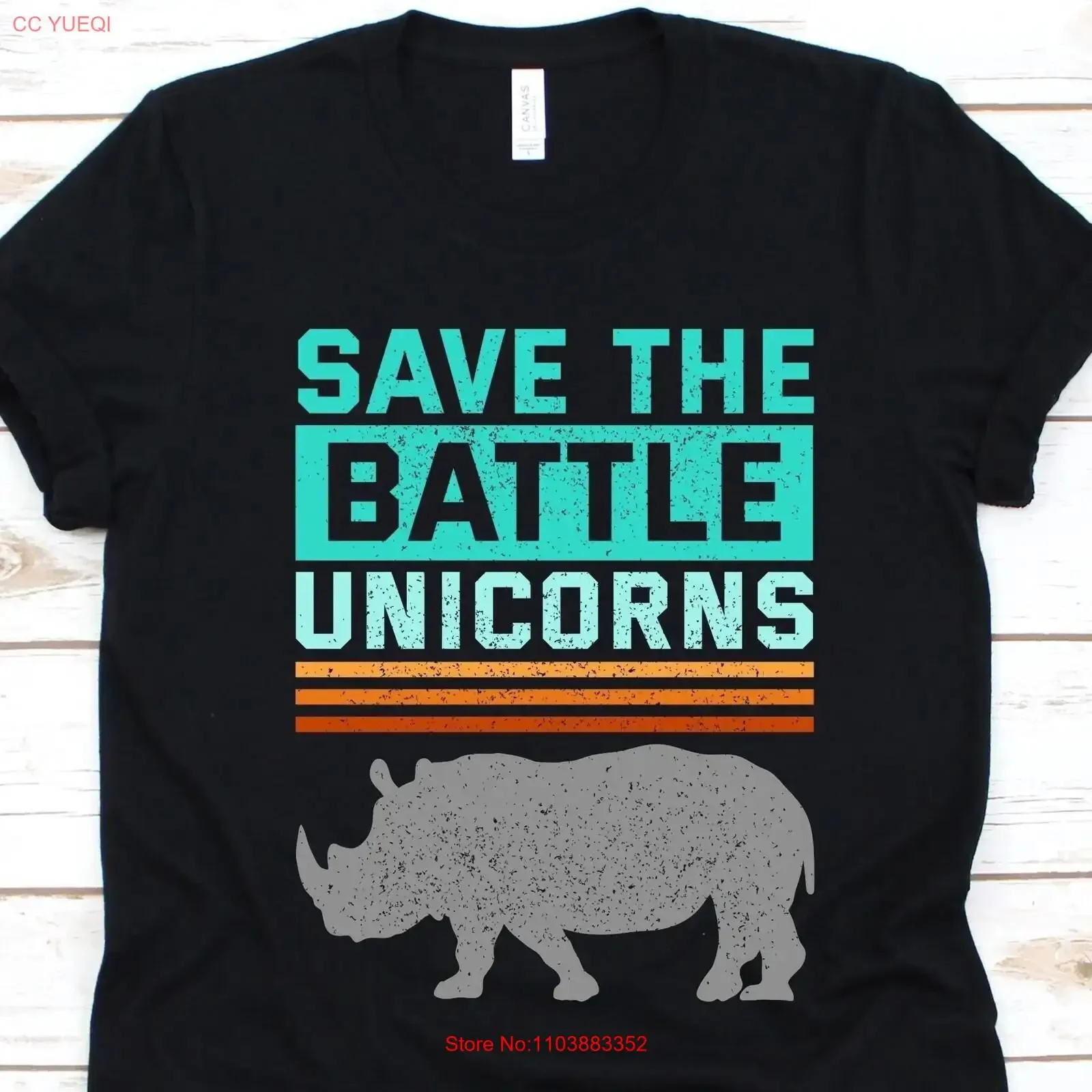 Футболка Save The Battle Unicorns с изображением носорога для мужчин и женщин, винтажная, с эффектом потертости, для любителей носорогов, для африканских сафари, с изображением носорогов и их рогов