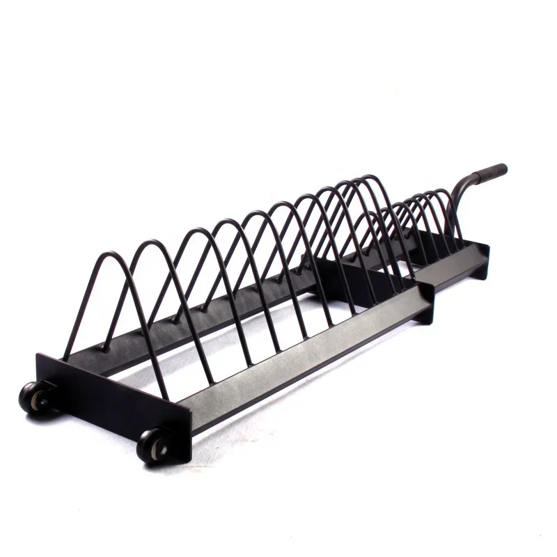 

Gym Weight Lifting Plate Rack Bumper Plates Storage Rack