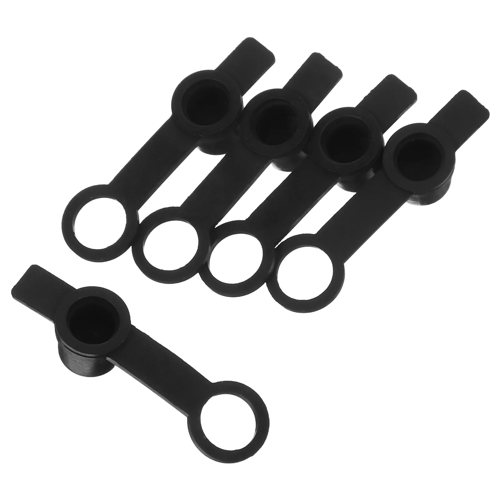

5pcs Hpa Tank Dust Caps Premium Rubber Fill Cap Quick Disconnect Design Reduces Gas Leakage For Industrial Use Propane Tank