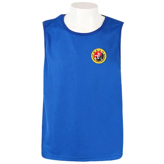 

Boxing Shorts and Singlet Set Men Women Kids Muay Thai Shorts MMA T Shirt Vest Sanda BJJ Martial Arts Fight Kickboxing Uniform