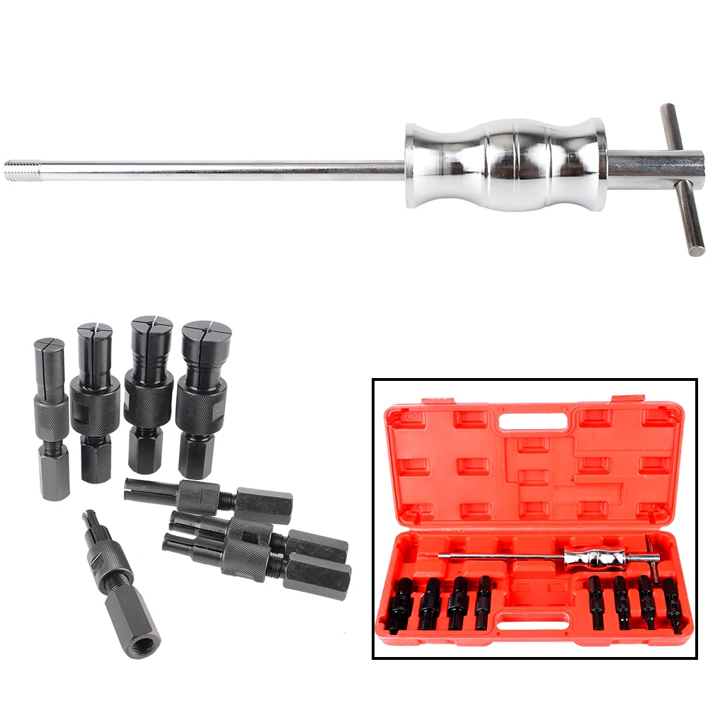 9PCS/set Car Repair Tools Disassembly Kit Bearing Removal Tools Blind Hole Bearing Extractor Armature Bearing Pullers