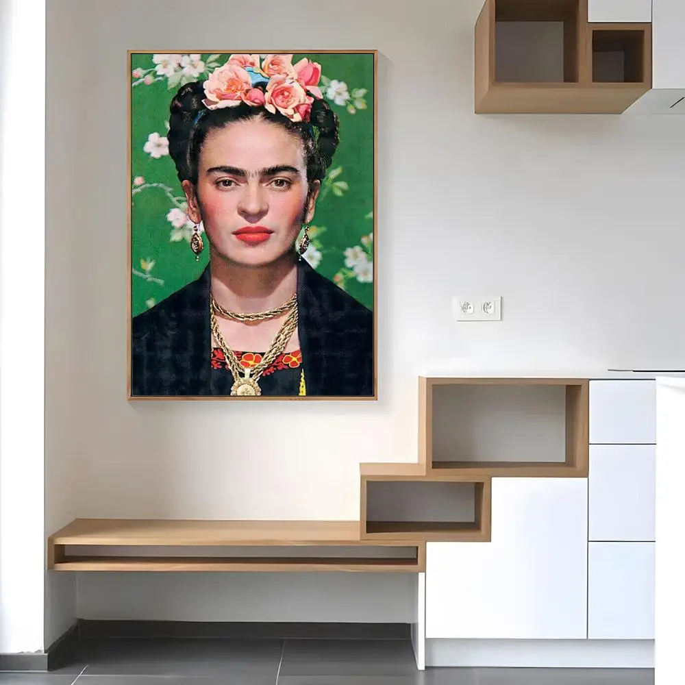 F-Frida K-Kahlo Art Poster Paper Print Home Living Room Bedroom Entrance Bar Cafe Art Painting Decoration