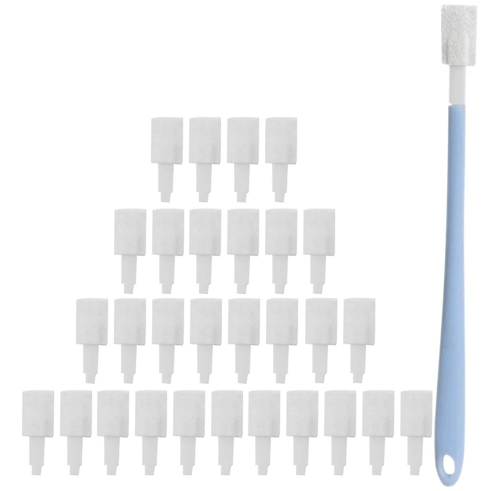 

Disposable Toilet Brush Set Long H PP Cotton Bathroom Kitchen Cleaning Tools Crevice Seam Corner Brushes Household