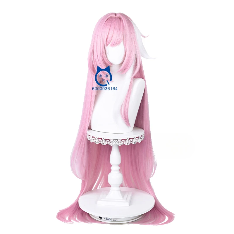 High Quality Game Honkai Impact 3 Elysia Cosplay Hot Sale Wig Heat Resistant Synthetic Hair Halloween Party Comic Con Wig Cap