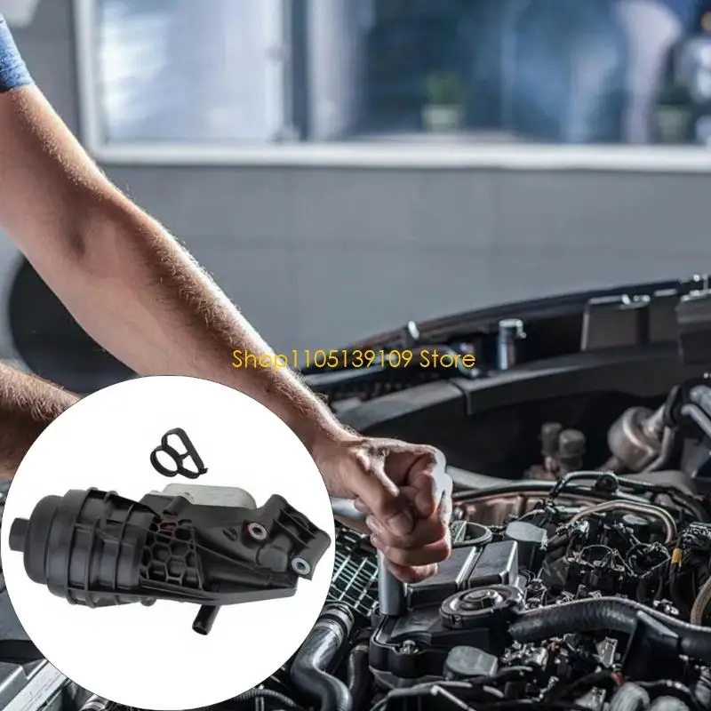 Unità abitativa avanzata per filtro olio e radiatori Aggiornamenti costruttivi in ​​ABS resistente calore Adatto per veicoli