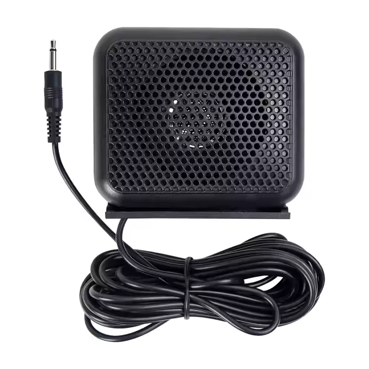 NSP-100 ลําโพงภายนอกแบบพกพาขนาดเล็กสําหรับวิทยุ CB Ham และเครื่องส่งรับวิทยุ