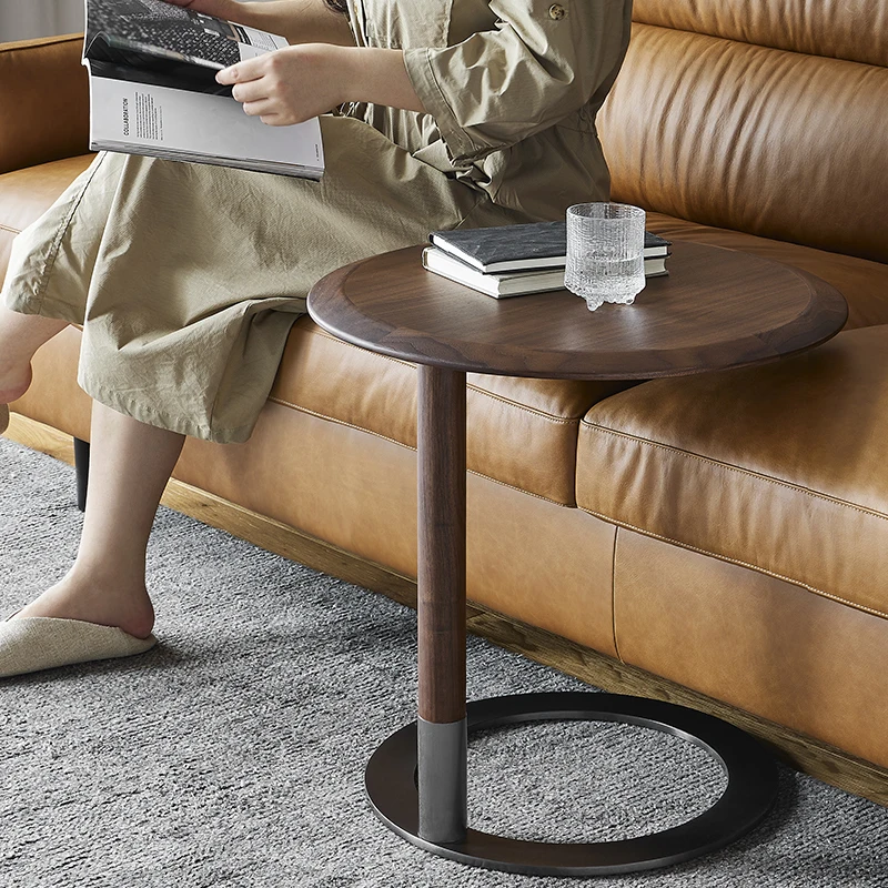 Entrance Round Side Table Bedside Hallway Camping Sweet Small Table Minimalist Laptop Garden Couch Tisch Design Furniture T50CJ image 4