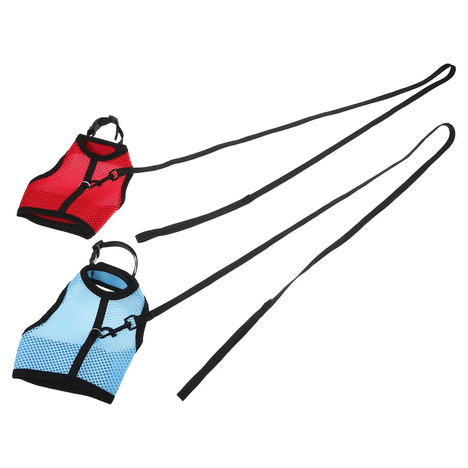 

2pcs Rabbit Harness Leash Set: L Size Breathable Mesh Vest Style No Pull Bunny Harness For Outdoor Walking Escape Proof Small