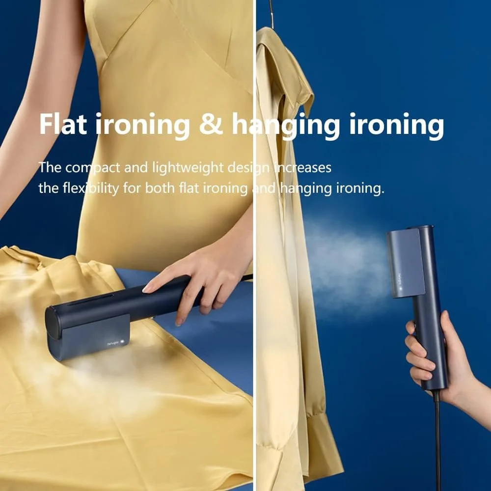 Портативный дорожный отпариватель, ручной отпариватель для одежды, быстрый нагрев, 900 Вт, легкий мини-отпариватель для одежды, 8 минут, непрерывное использование, нет