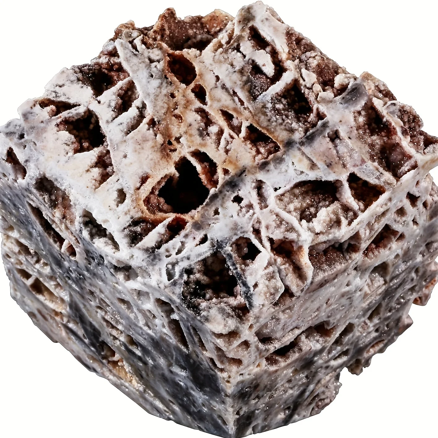 1PC Raw Sphalerite Mineral Block Isometric Crystal System Resin Luster For Laboratory Research Industrial Smelting Collection