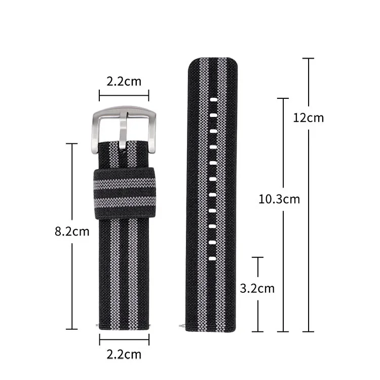 18mm 20mm 22mm 24mm Army Nylon Woven Strap for Seiko Quick Release Wristband Military Sport Watch Band for Omega for Moonswatch