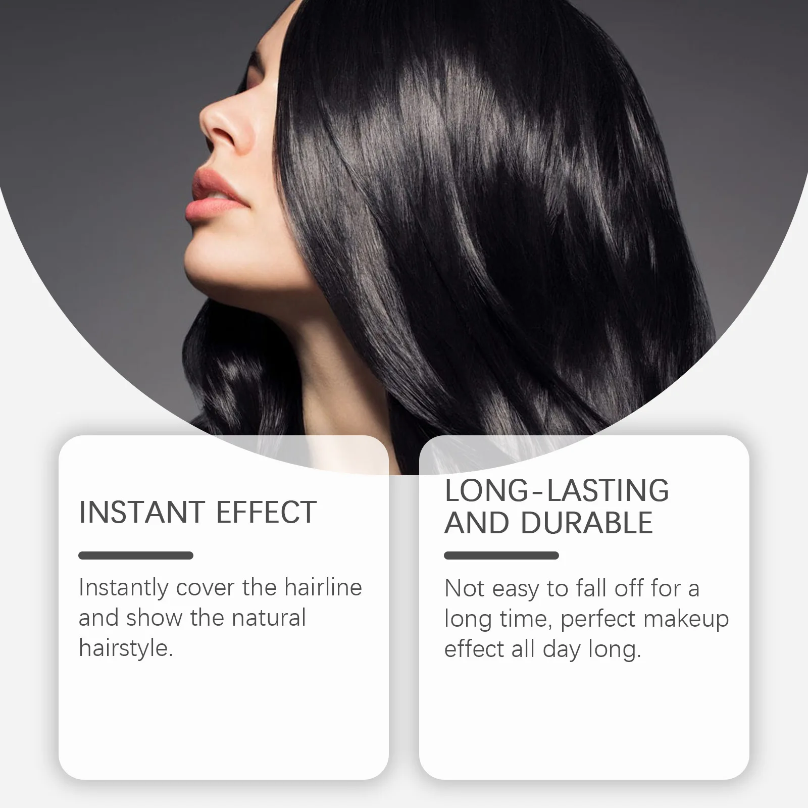 Hair Concealer Natural Hairline Shadow Covers Hair Seams Hair Fill Up Long Lasting Waterproof Sweatproof Refreshing Hair Care