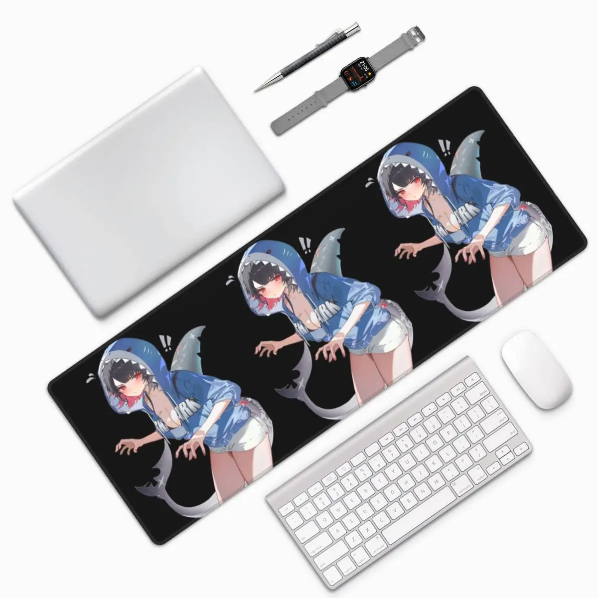 Ellen Joe Zenless Zone Zero Large Mouse Pad Computer Keyboard Mouse Mat Gaming PC Laptop Desk Mat Office Accessories Table Mats