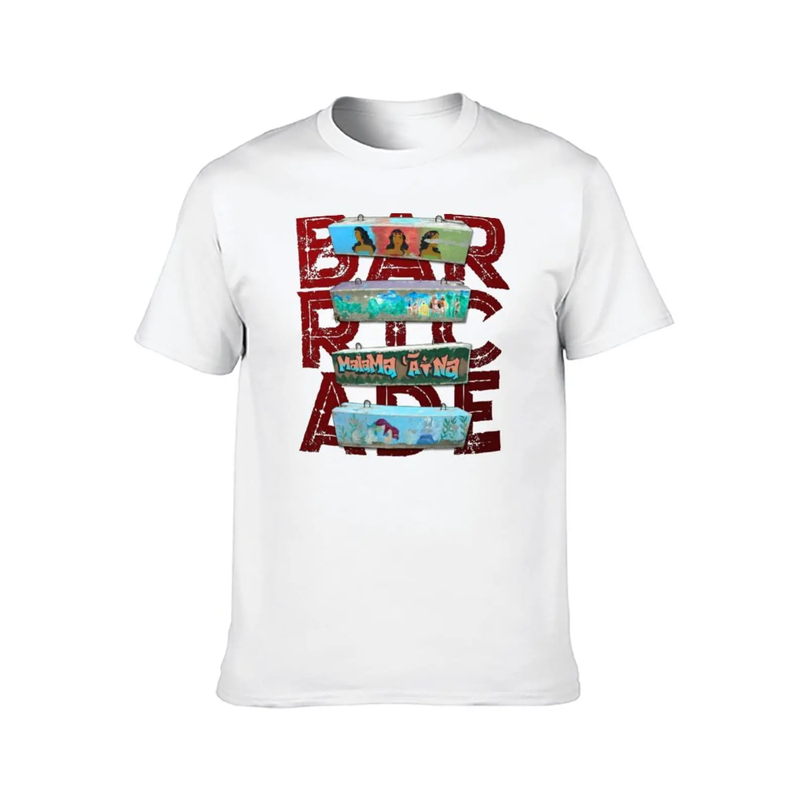 تي لـ Barricade تي شيرت 100% - AHT تي شيرت رجالي من القطن عالي الجودة تي شيرت رجالي قطني عالي الجودة