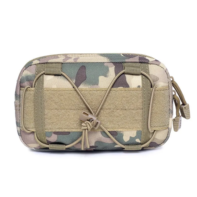 tdoor sports multi-functional medical storage waist bag, camouflage phone pouch and coin purse, Molle accessory pouch