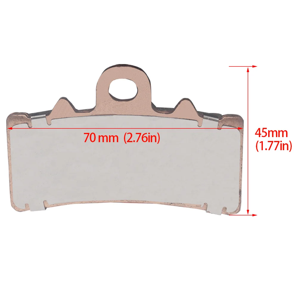 Quality Certification Brake Pads 1 pair KYY-GM606 Silent Copper Sintering for Front KTM RC390 for BMW 400GT Motorcycle Accessory