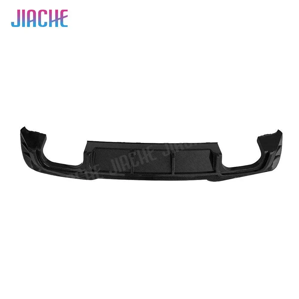 Carbon Fiber Rear Lip Bumper Diffuser Spoiler for Audi A3 Sline S3 Hatchback 2017-2021 not Standard Bumper Guard ABS Car Styling