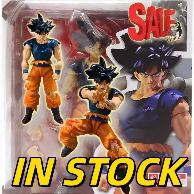 

IN STOCK New Dragon Ball Super Son Goku Migatte No Goku Kizashi Action Figure Movable Joints Collectible Model Toy Birthday Gift