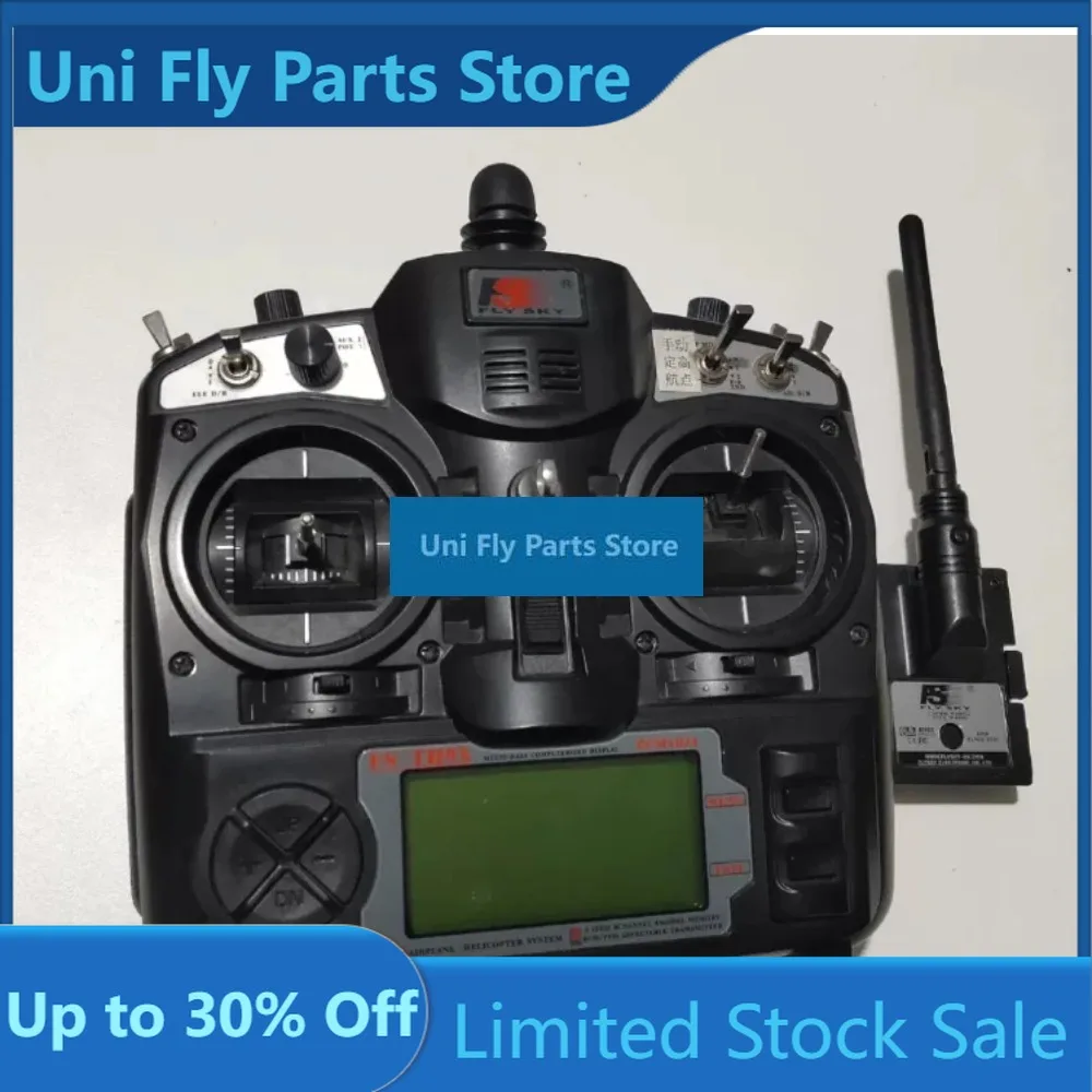 UniFlyFlySky Upgraded 2.4G 9CH 1024 Ppm Pcm RC Helicopter Airplane Transmitter FS-TH9XB Mode 1  Control RC Controller W/FS-