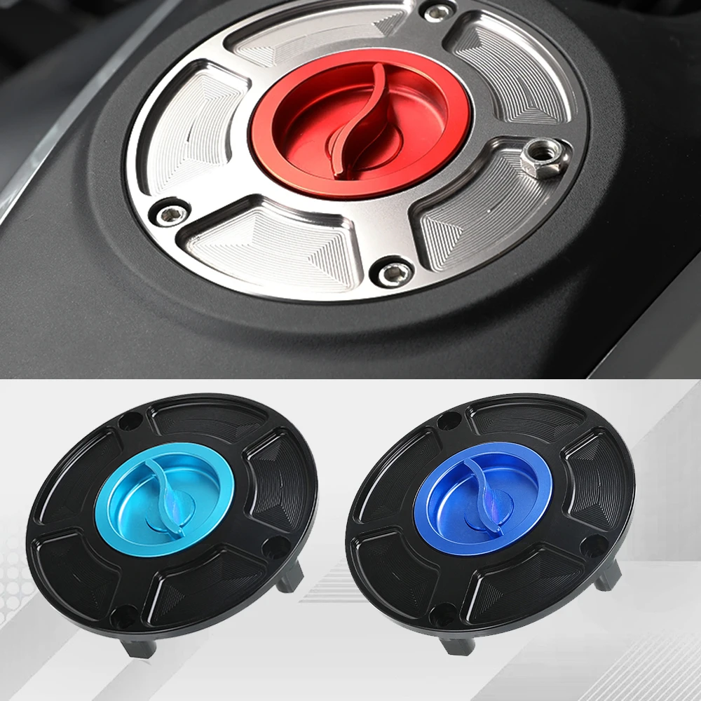 

Motorcycle Accessories Keyless Fuel Tank Cap FOR CFMOTO 250CL-X 250SR 250NK 400NK 650NK 400GT 650GT 650MT 650TR-G Gas Tank Cover