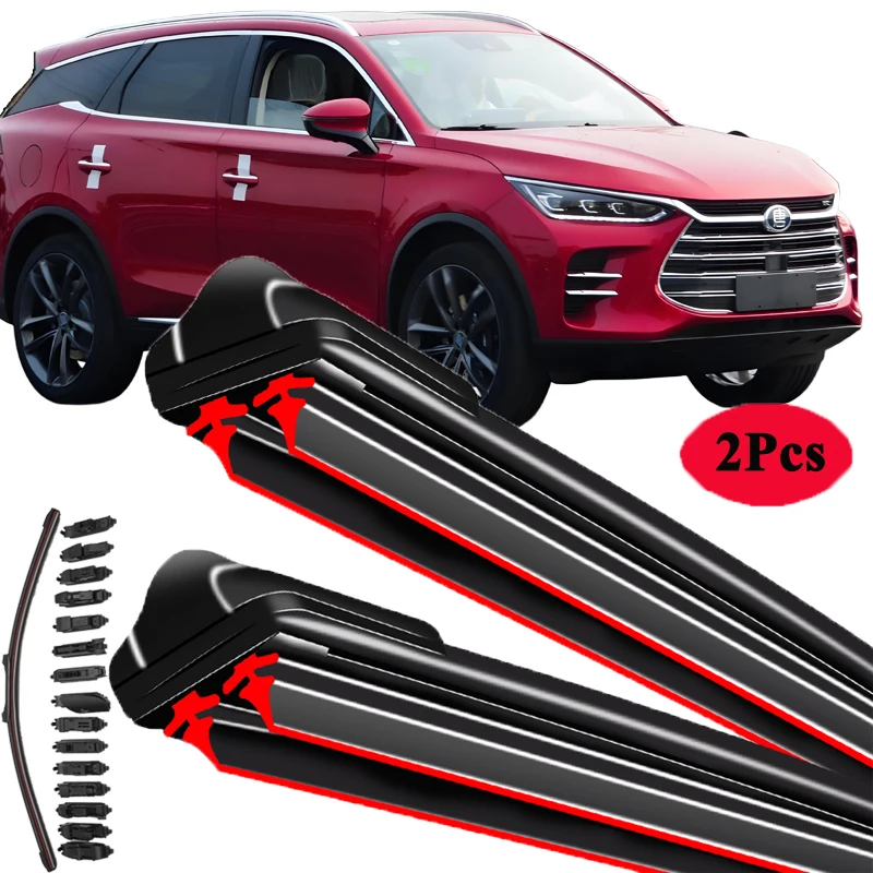 

For BYD Tang 2015-2024 Car Windshield Wiper Blade Front Windscreen Brushes Washer Accessories Window Cleaning Replacement Parts